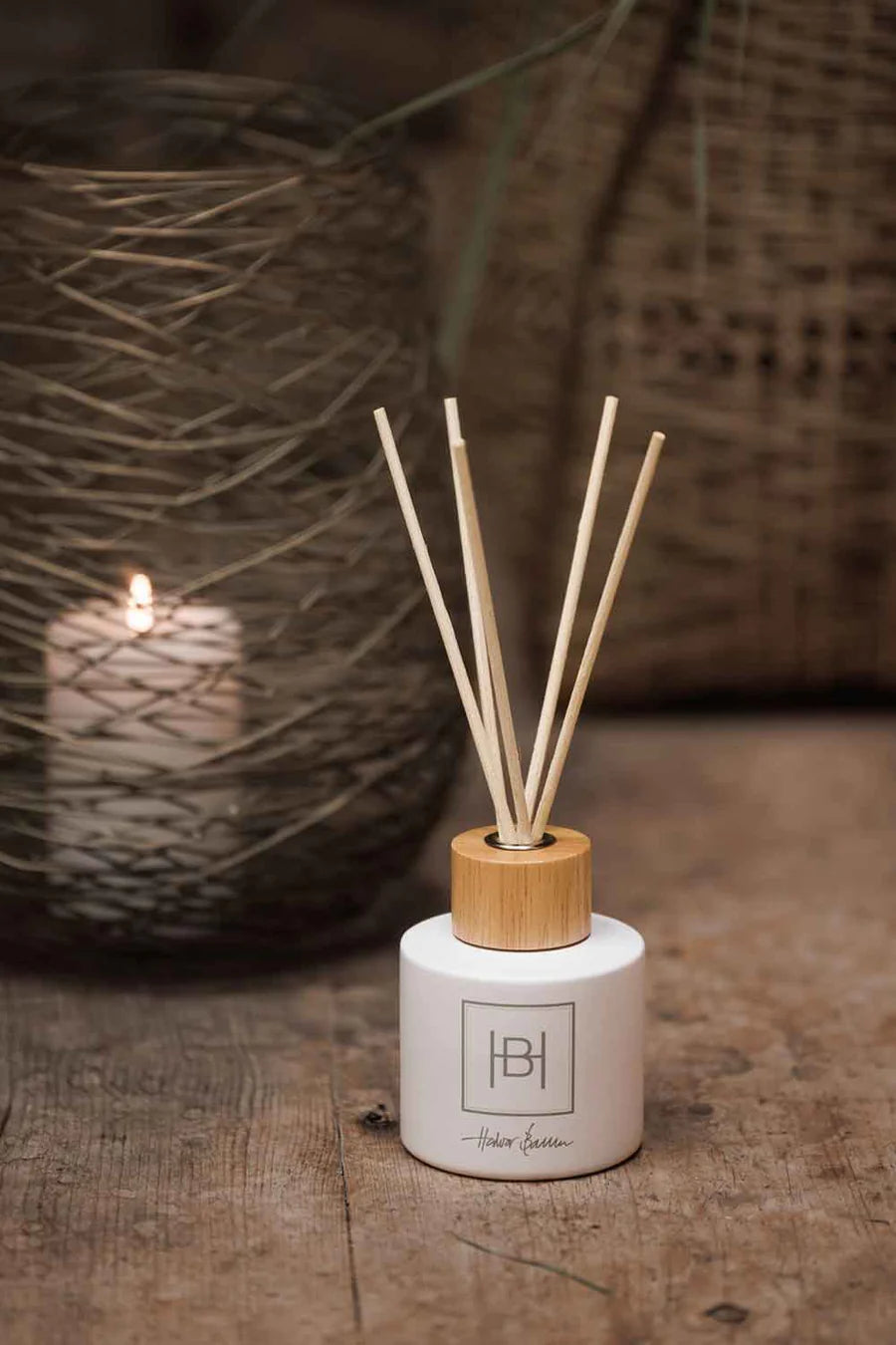 HALVOR BAKKE Duftpinner hvit, Lime Blossom