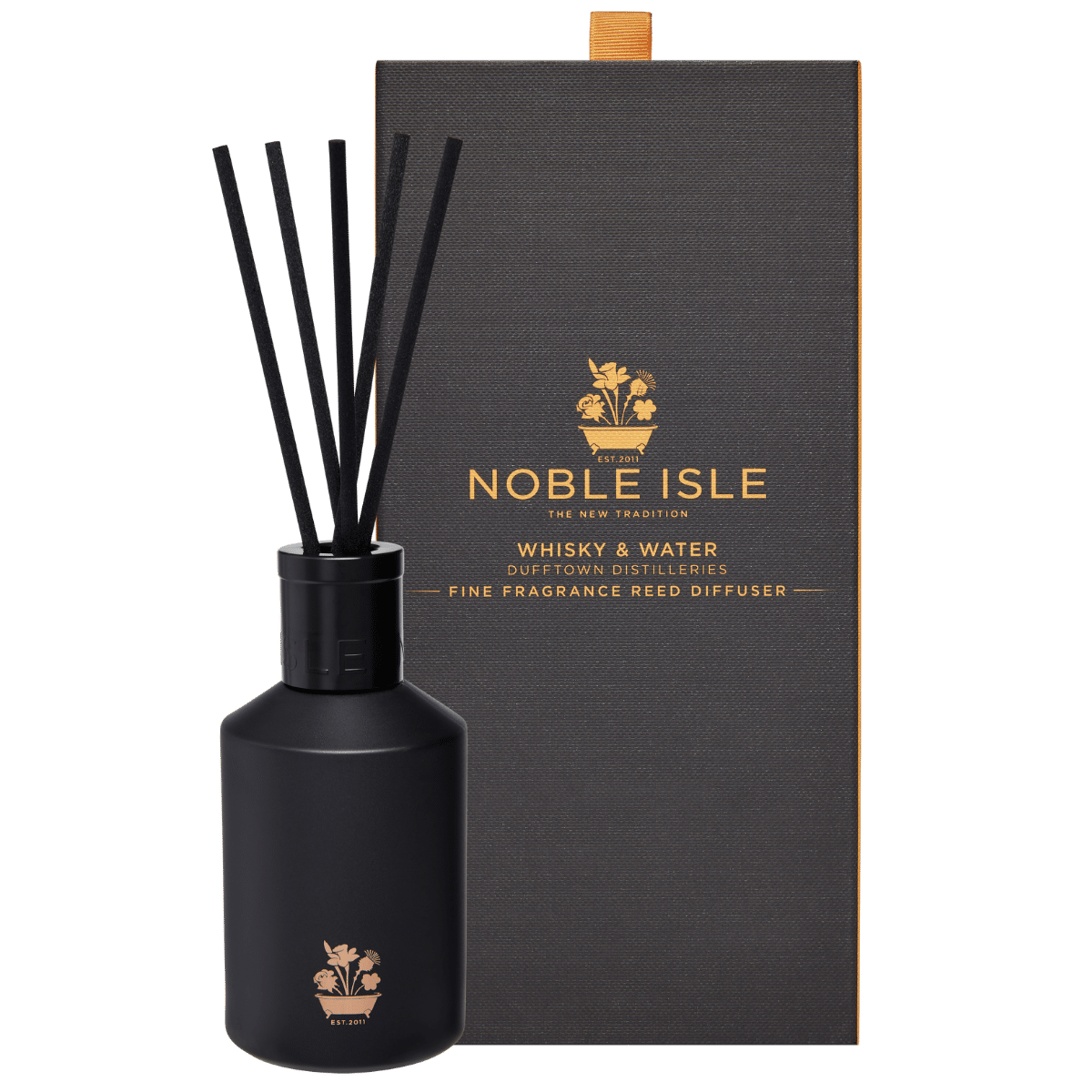 NOBLE ISLE Whiskey & Water Reed Diffuser