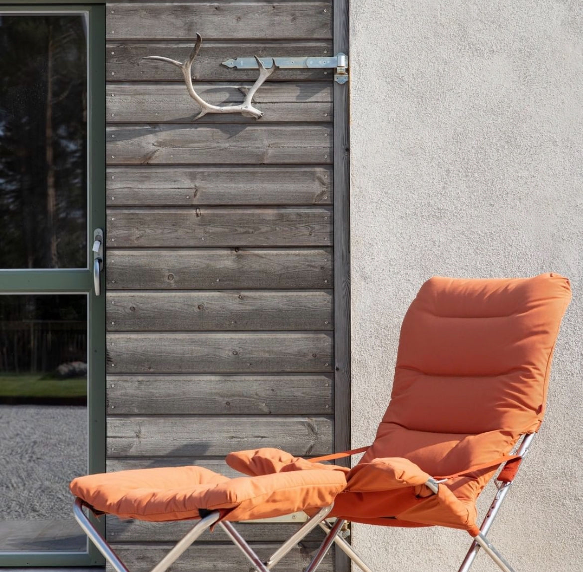 FIAM solstol Fiesta polstret orange