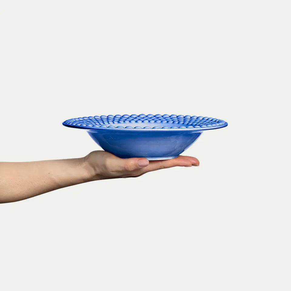 MATEUS Bubbles Soup Plate 25cm/60cl, Light blue