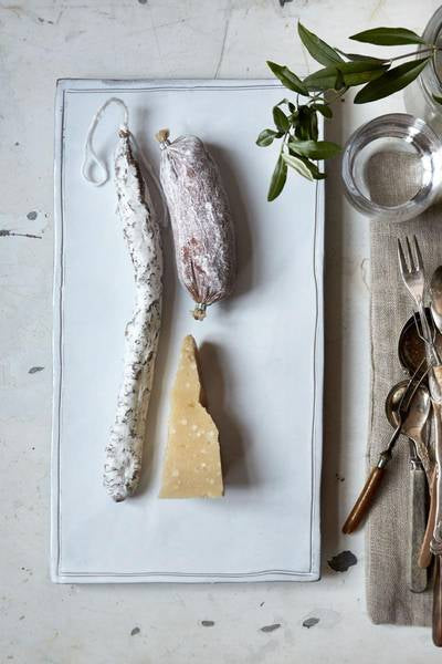 AINA SOLLIE STEEN Nella Vita antipasti plate, hvit