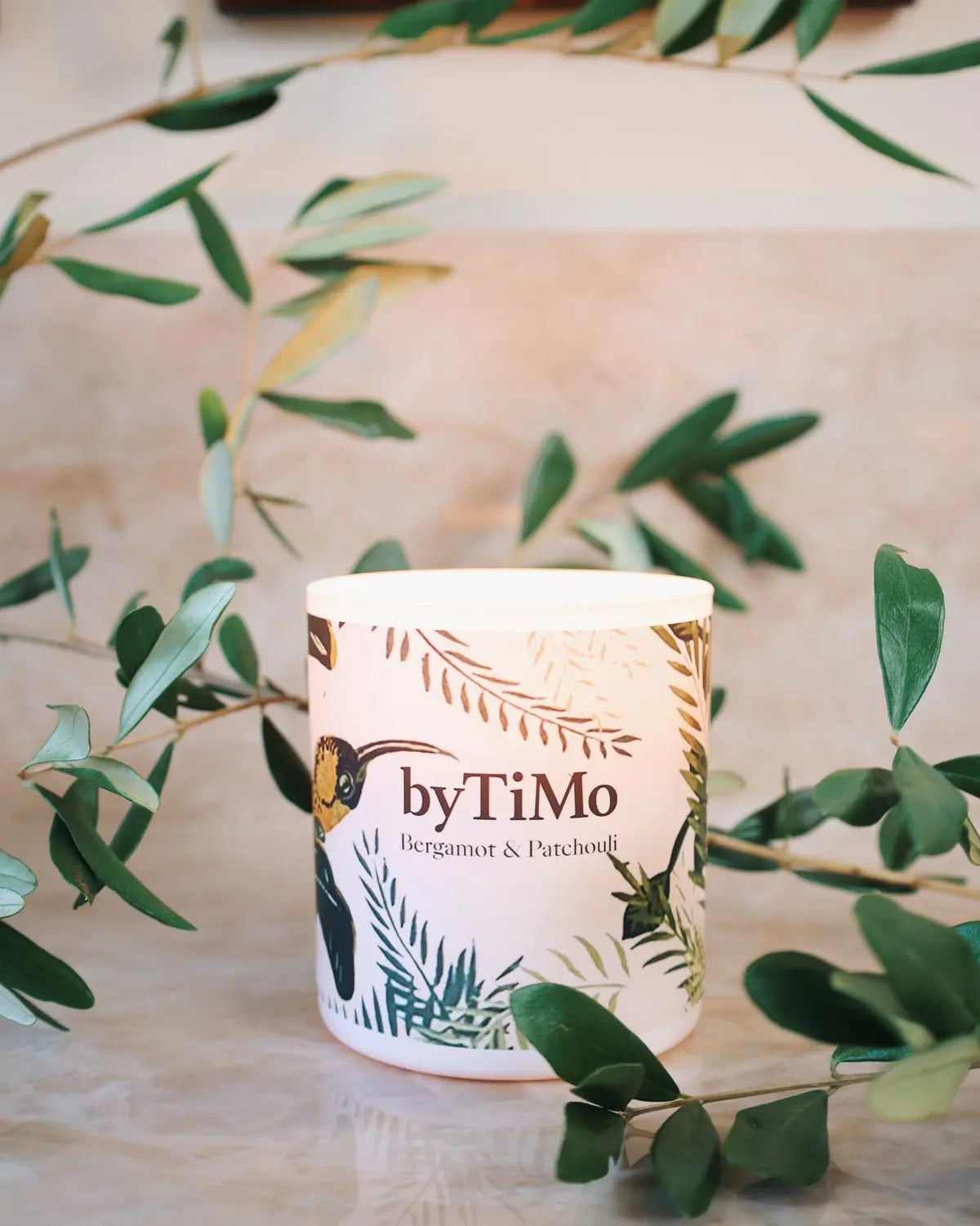 BY TIMO Bergamot & Patchouli Scented Candle