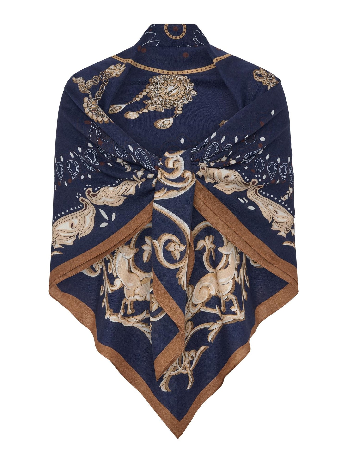 Ane Mone, Classy Scarf, Navy