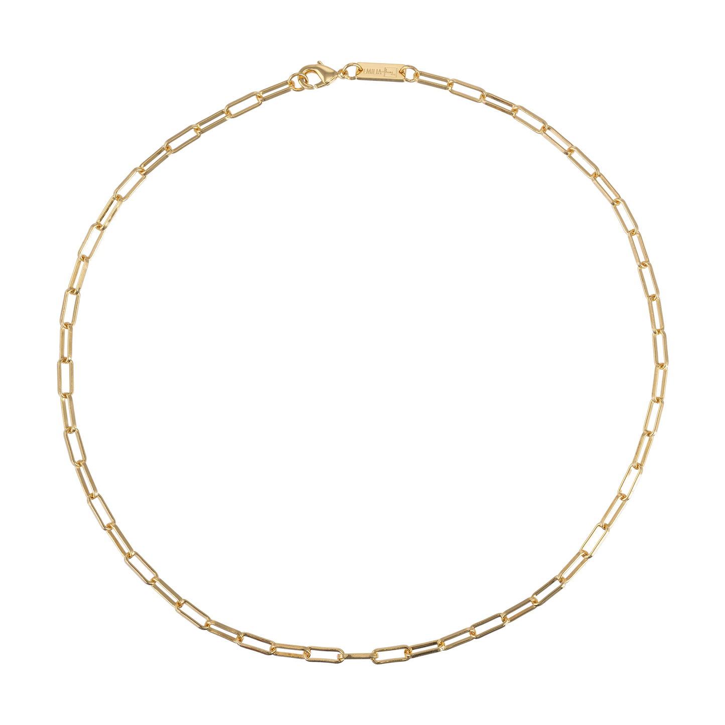 EMILIA Thick chain necklace 45cm