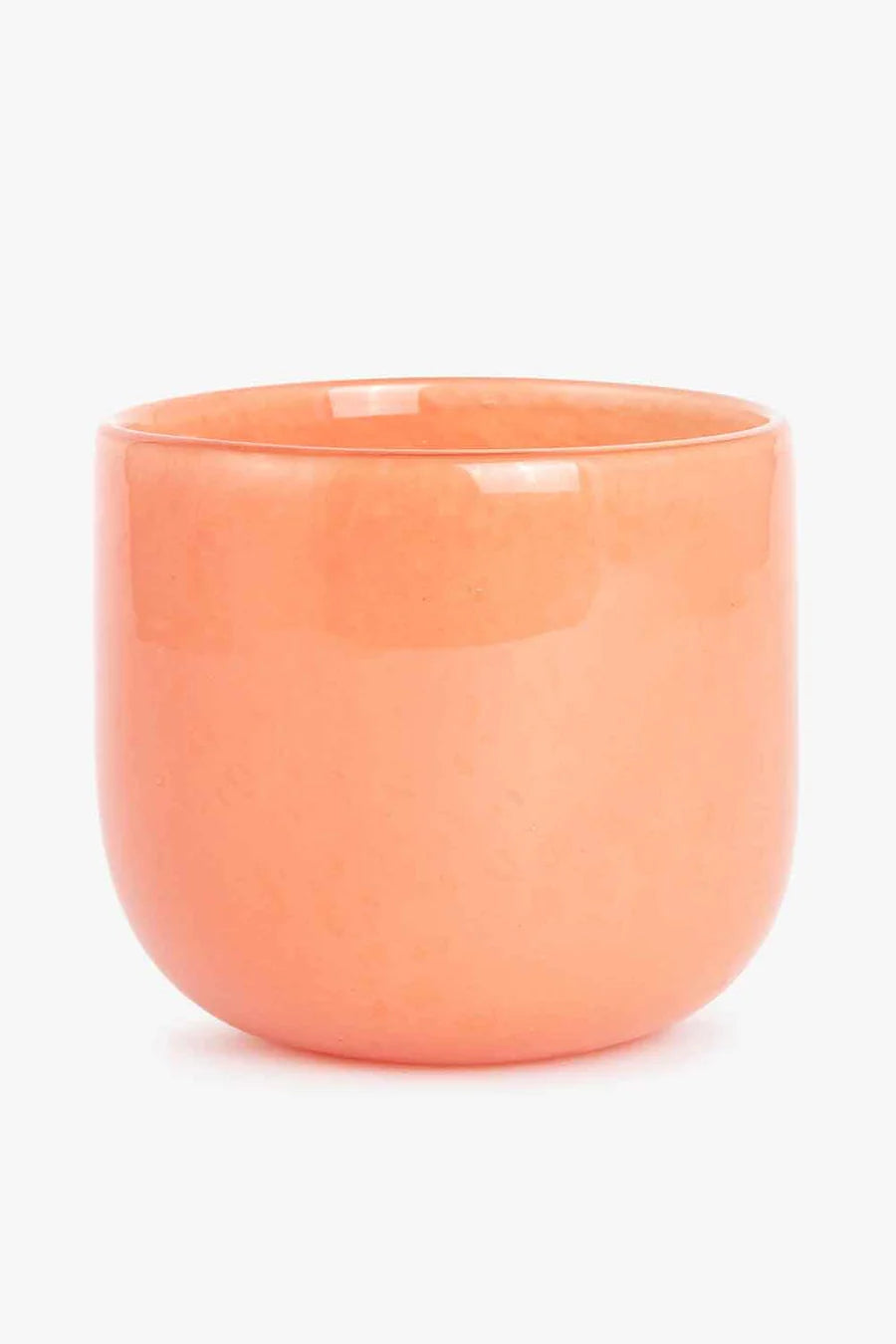 LAMA Castel Lyslykt Farget Glass Medium, Corall