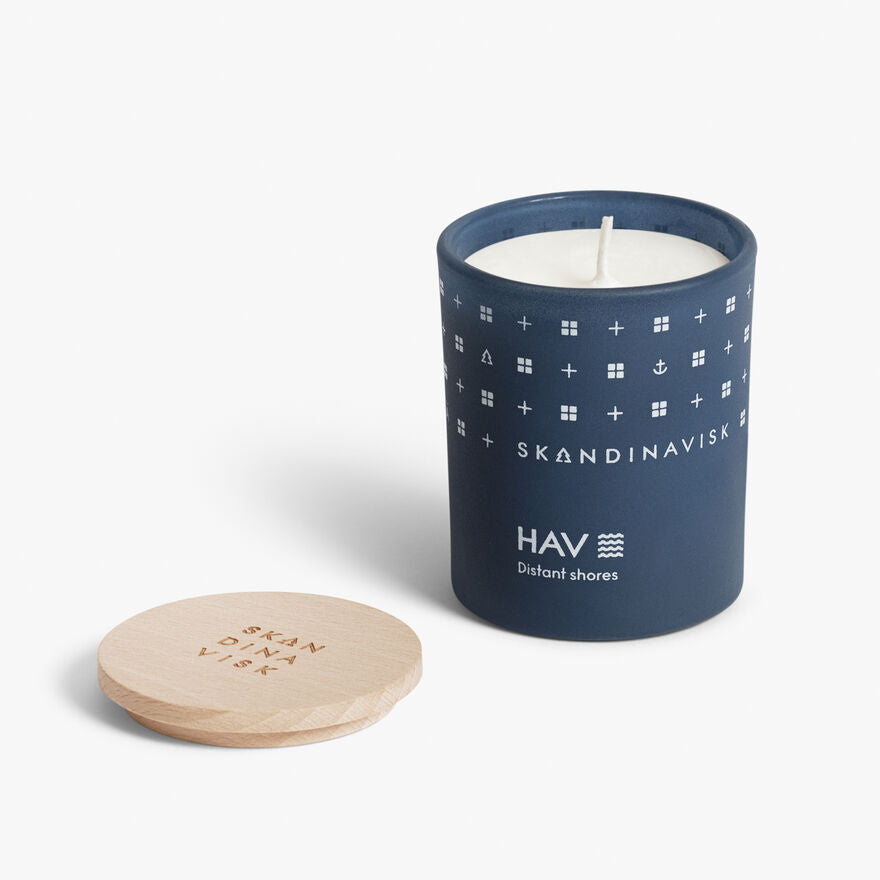 SKANDINAVISK duftlys mini Hav, 65mg