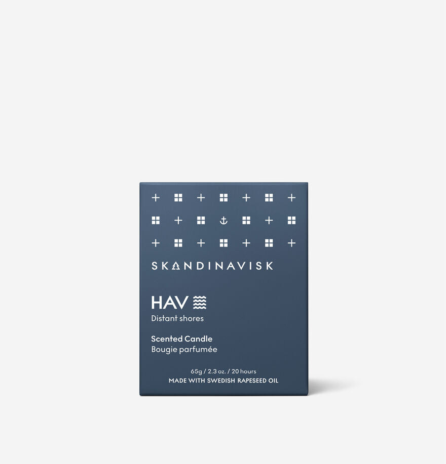 SKANDINAVISK duftlys mini Hav, 65mg