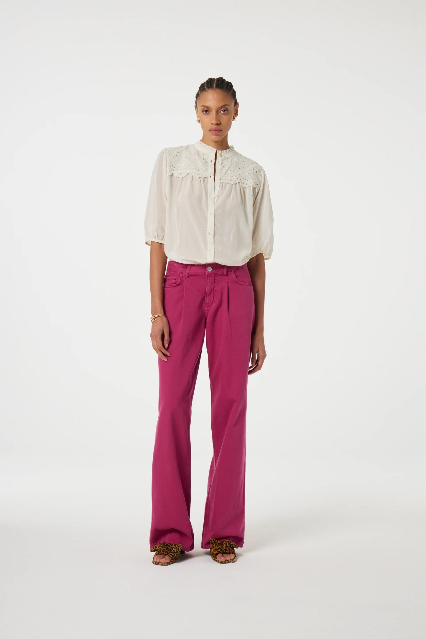 FABIENNE CHAPOT Thirsa Bluse, Cozy white