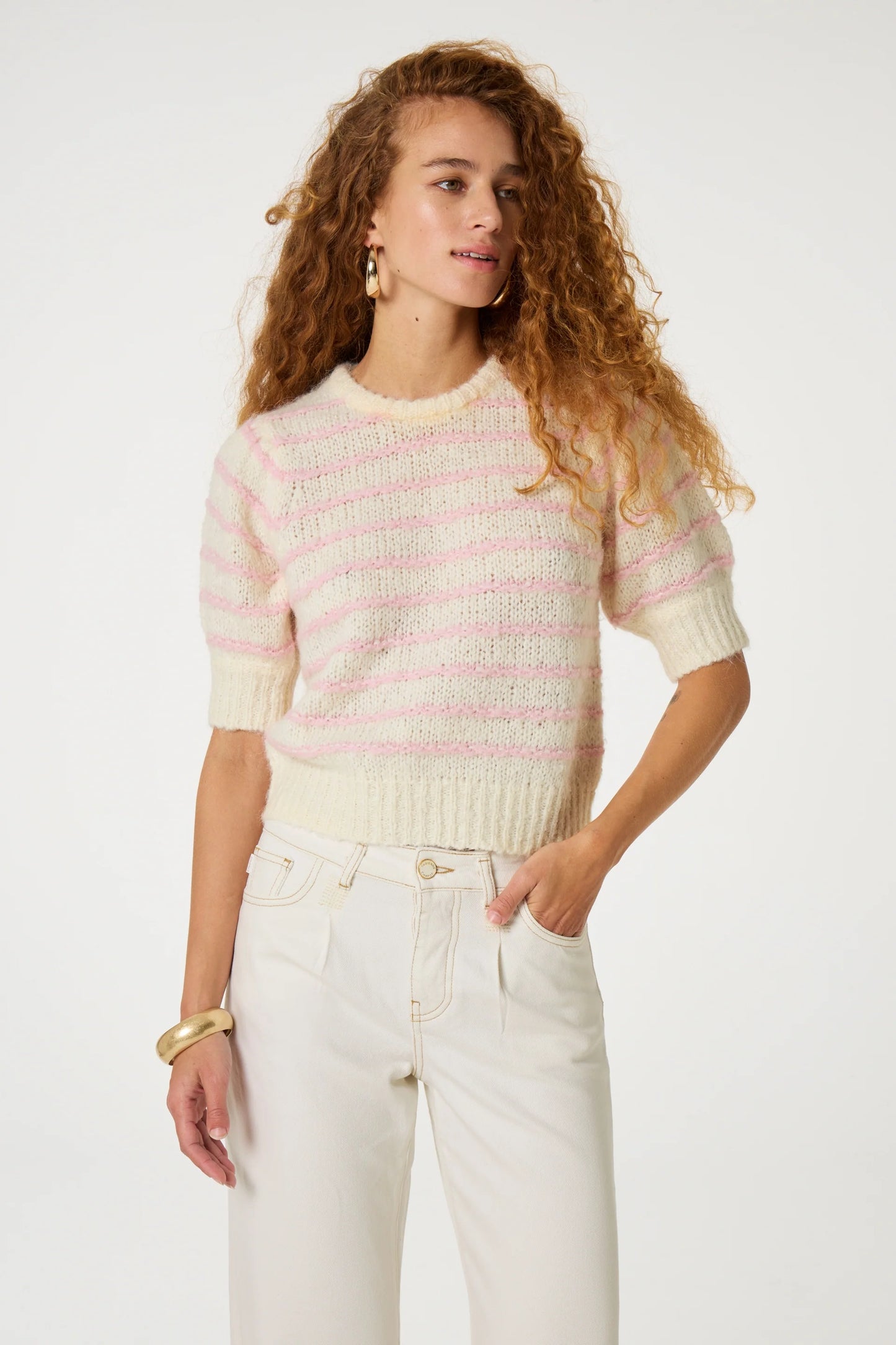 FABIENNE CHAPOT Cake Pullover, Cozy white