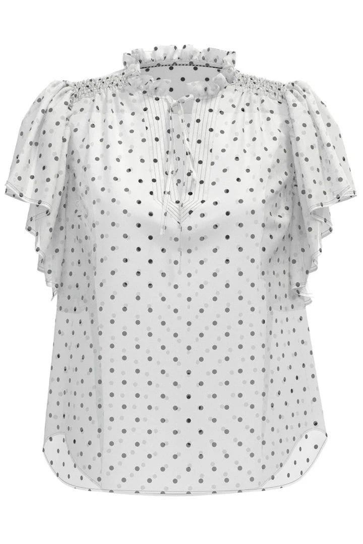 CO`COUTURE Dione topp, offwhite
