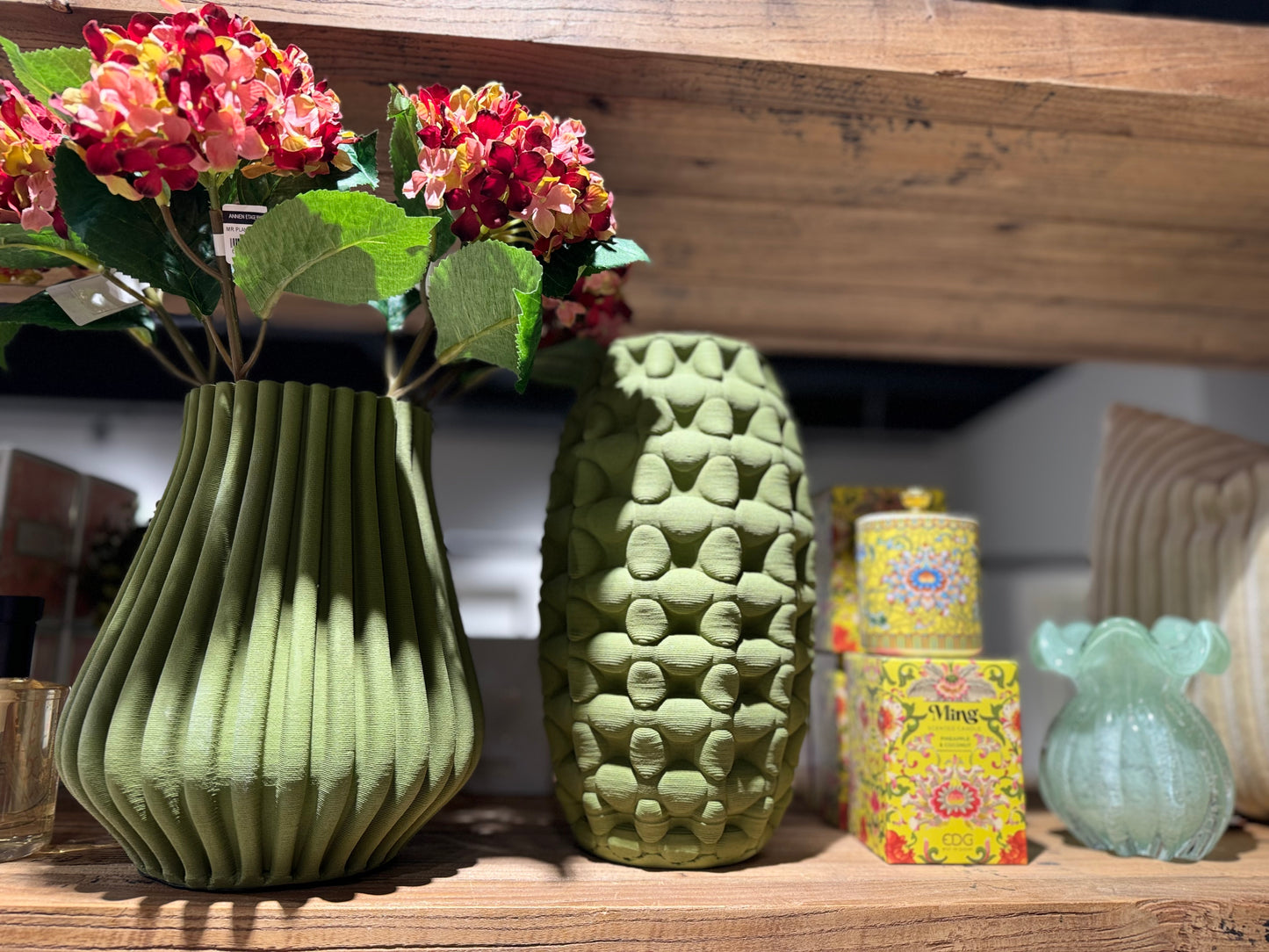 EDG vase 3D GOCCIA H.23 D.20 C4, DARK