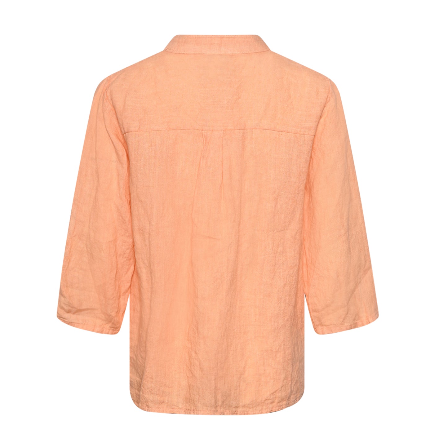 TIFFANY linbluse Harper Ruffle, apricot