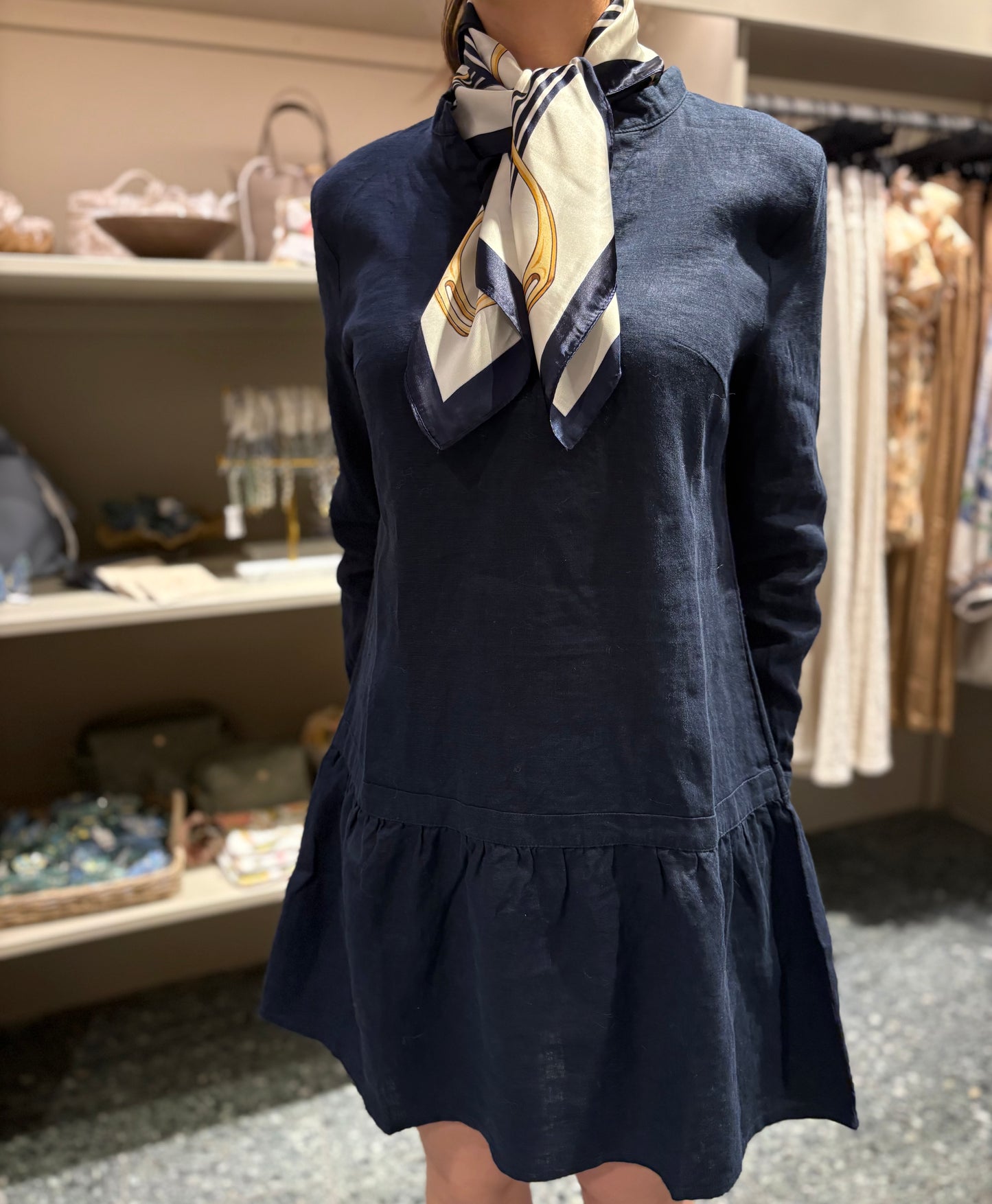 Close To My Heart - Lia dress navy