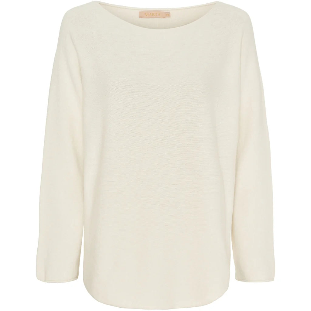 MARTA DU CHATEAU Dagmar Knit, Panna