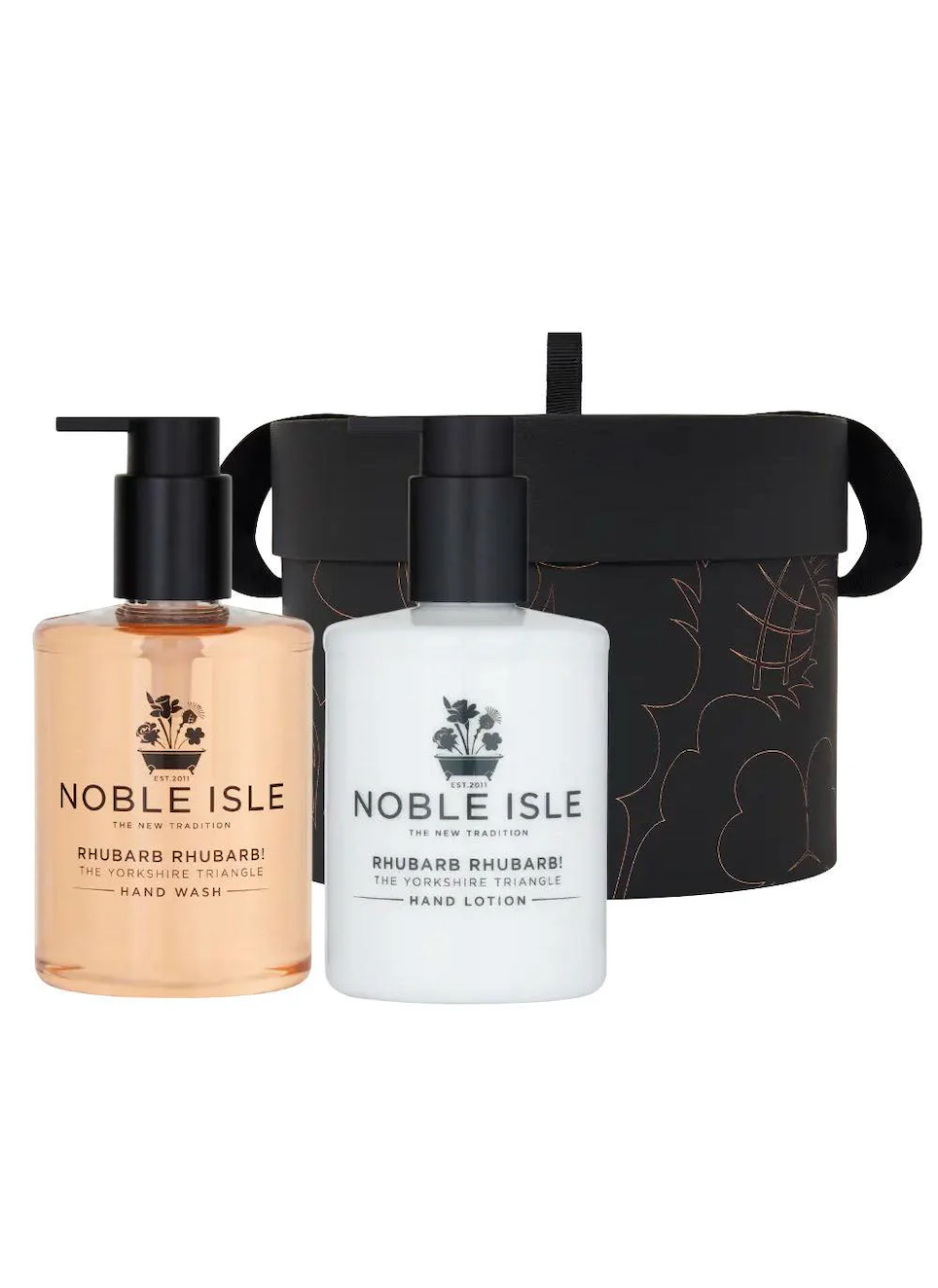 NOBLE ISLE Rhubarb handcare set