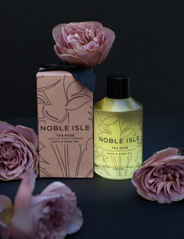 NOBLE ISLE Tea Rose, Bade- og Kroppsolje