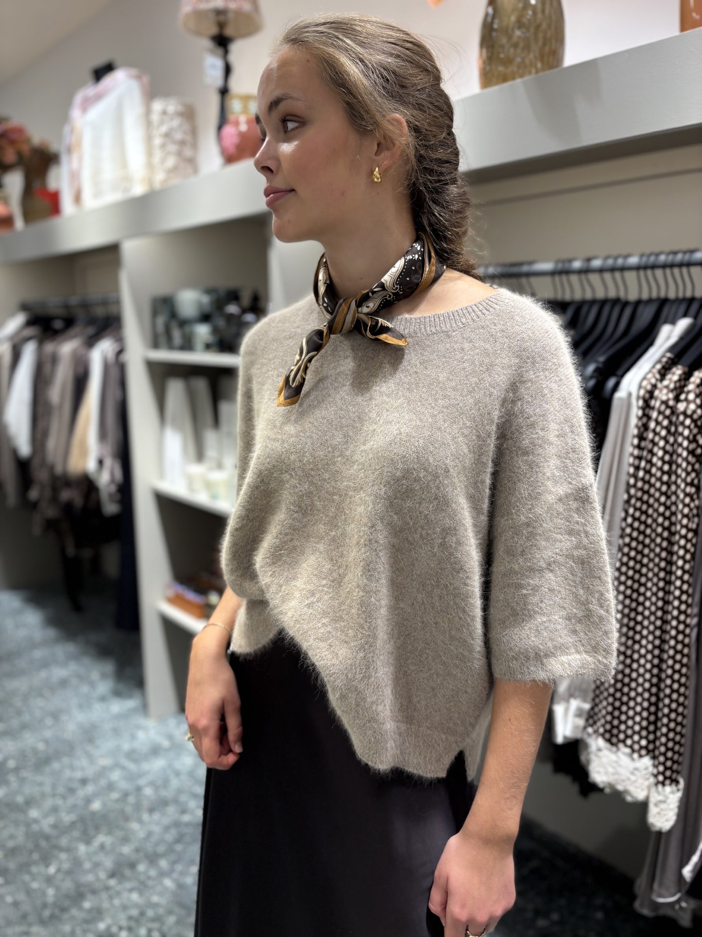Ane Mone Bonita Scarf, Brown