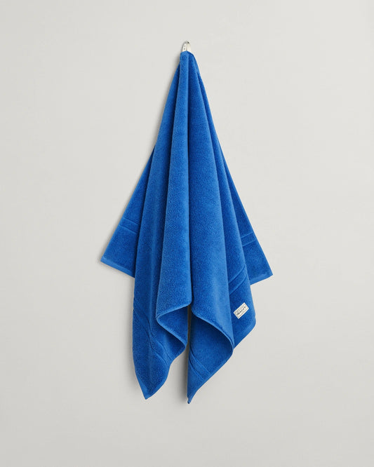 GANT Premium badehåndkle 70x140cm, Rich blue