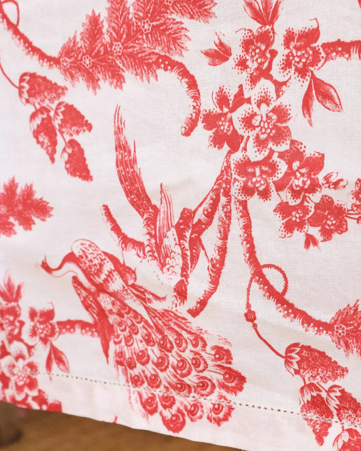 byTimo Linen Table Cloth 130x300, Birds