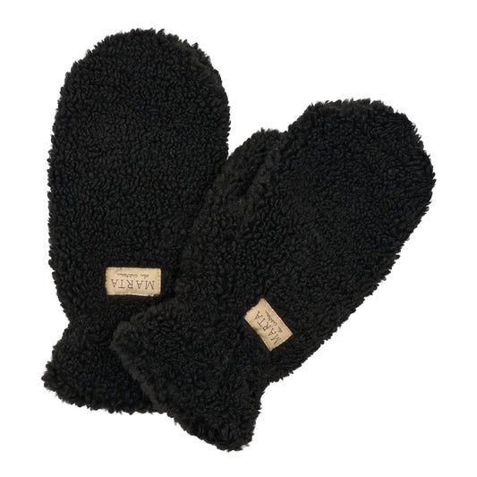 MARTA DU CHATEAU Teddy Mitten, black