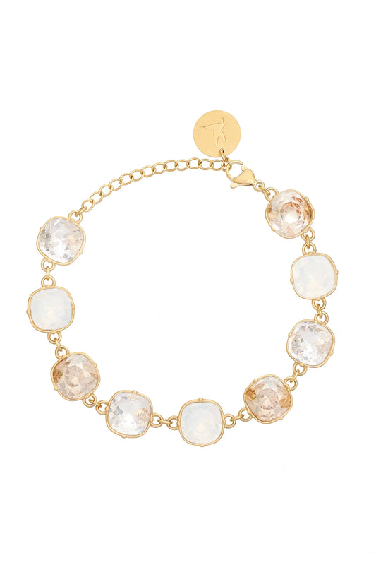 CAMILLA ØHRLING Carla Swarovski lux bracelet - Tricolor