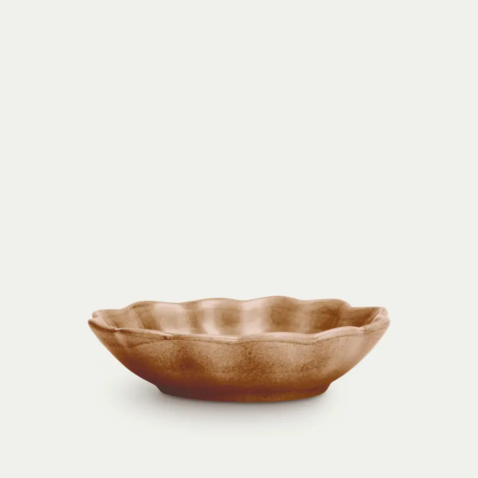 MATEUS Oyster Bowl 18x16cm/40cl Cinnamon