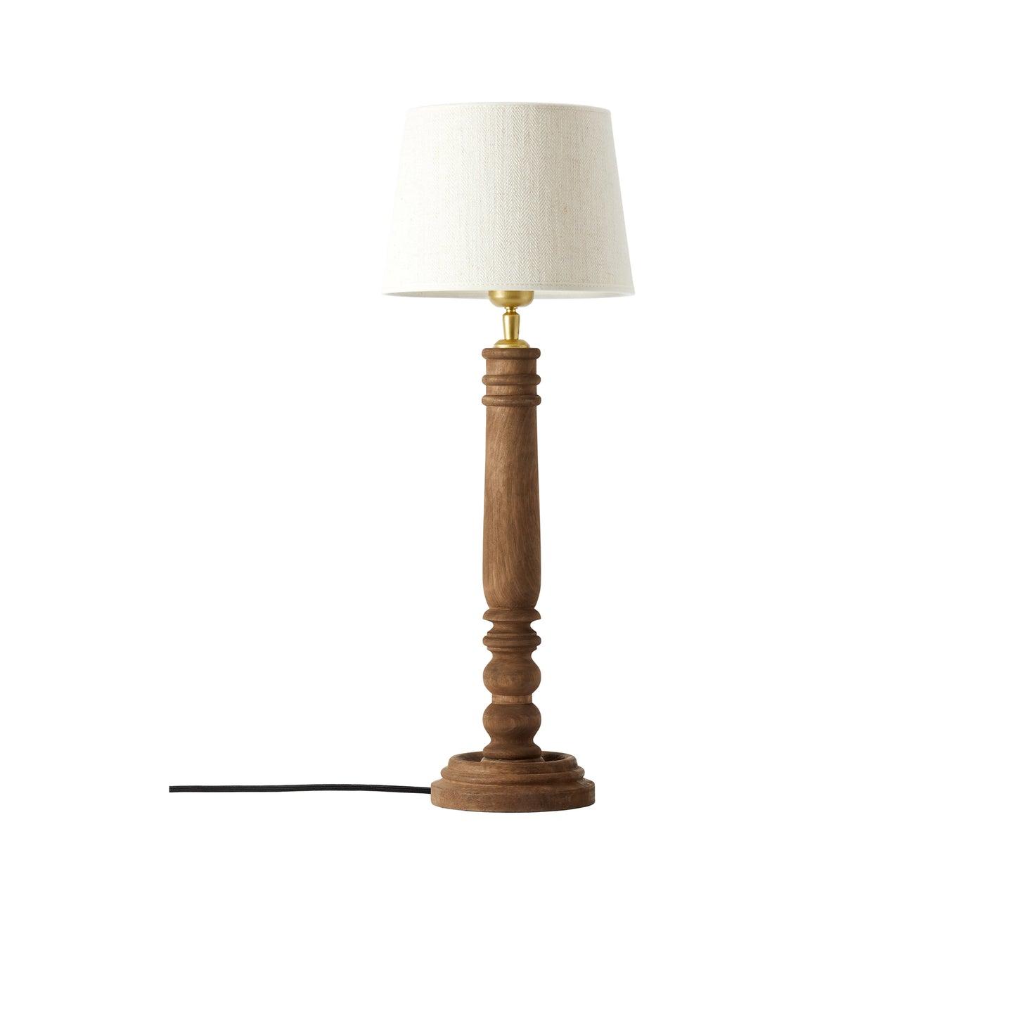 Bordlampe Qvist 410, brun 50 cm