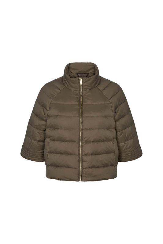 PBO Alaska down quilt cape jacket