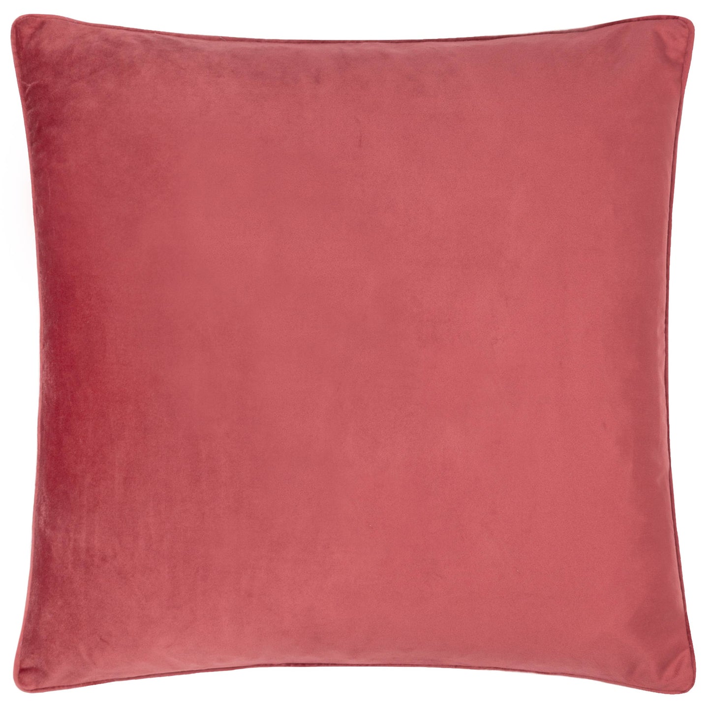 Strawberry Thief Piped Jacquard Cushion Berry: Berry / Cover Only / 55 x 55
