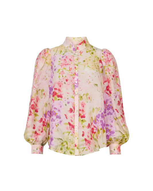 BY TIMO Organza Blouse Blush Dream