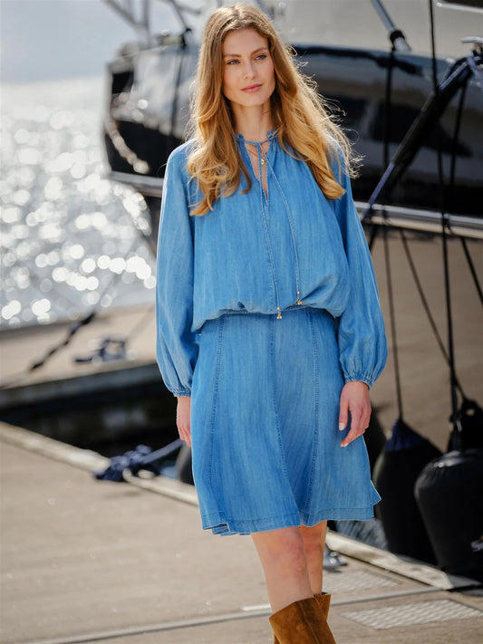 ANE MONE Amina skjørt, denim