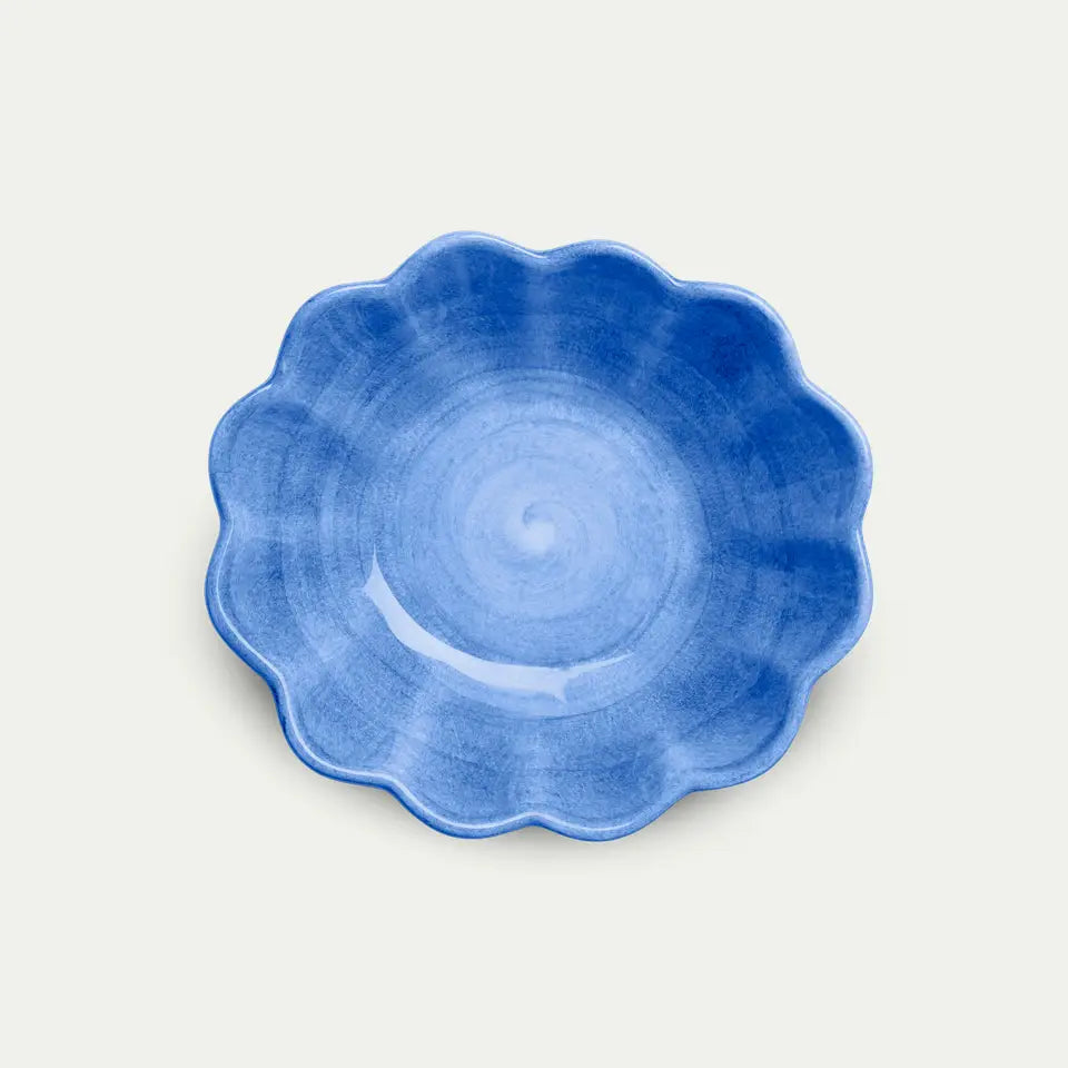 MATEUS Oyster Bowl 18x16cm/40cl, Light blue