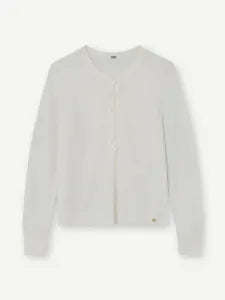 GUSTAV Aja knit, antique white