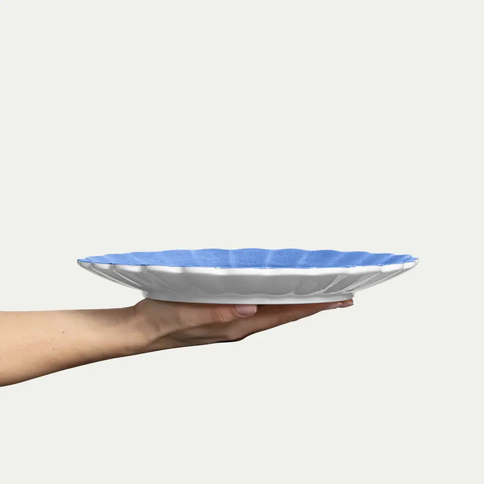 MATEUS Oyster Plate 28cm , Light blue
