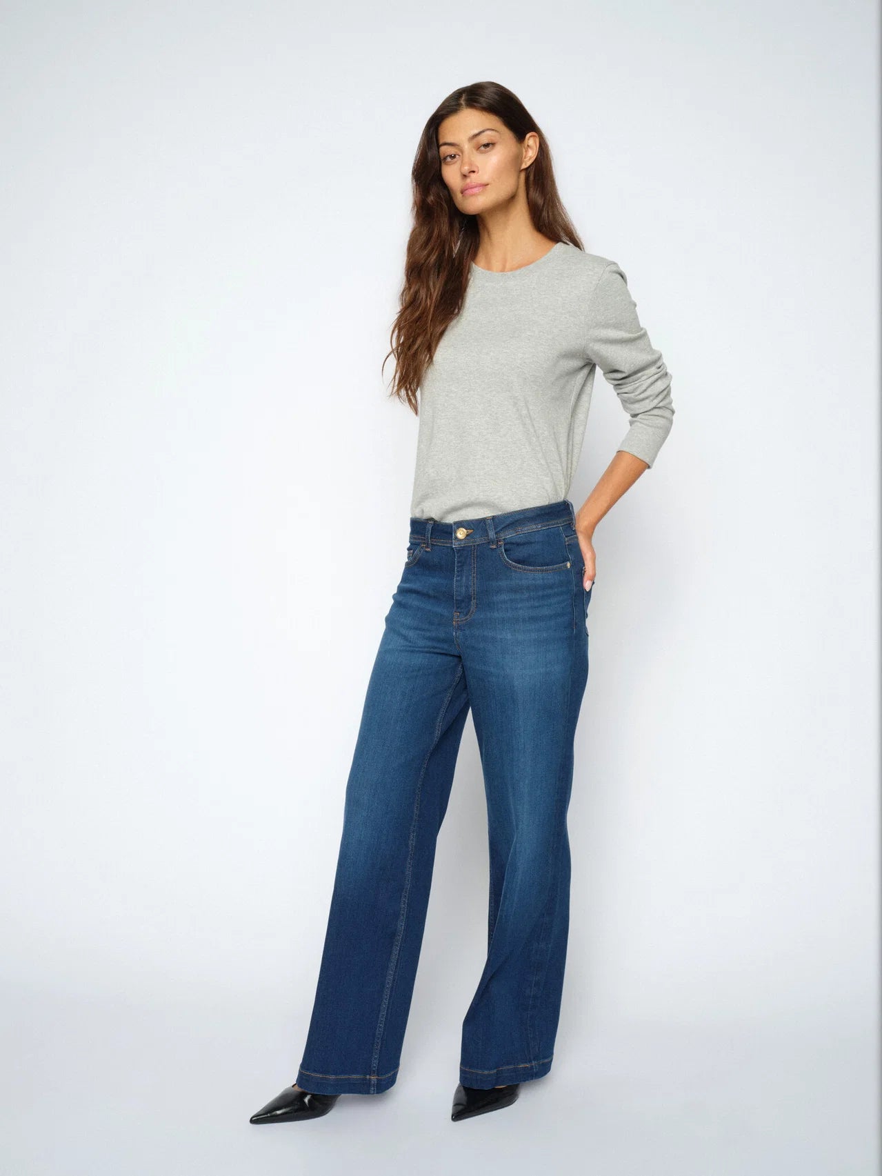 Mos Mosh Dara Deluxe jeans, wide fit