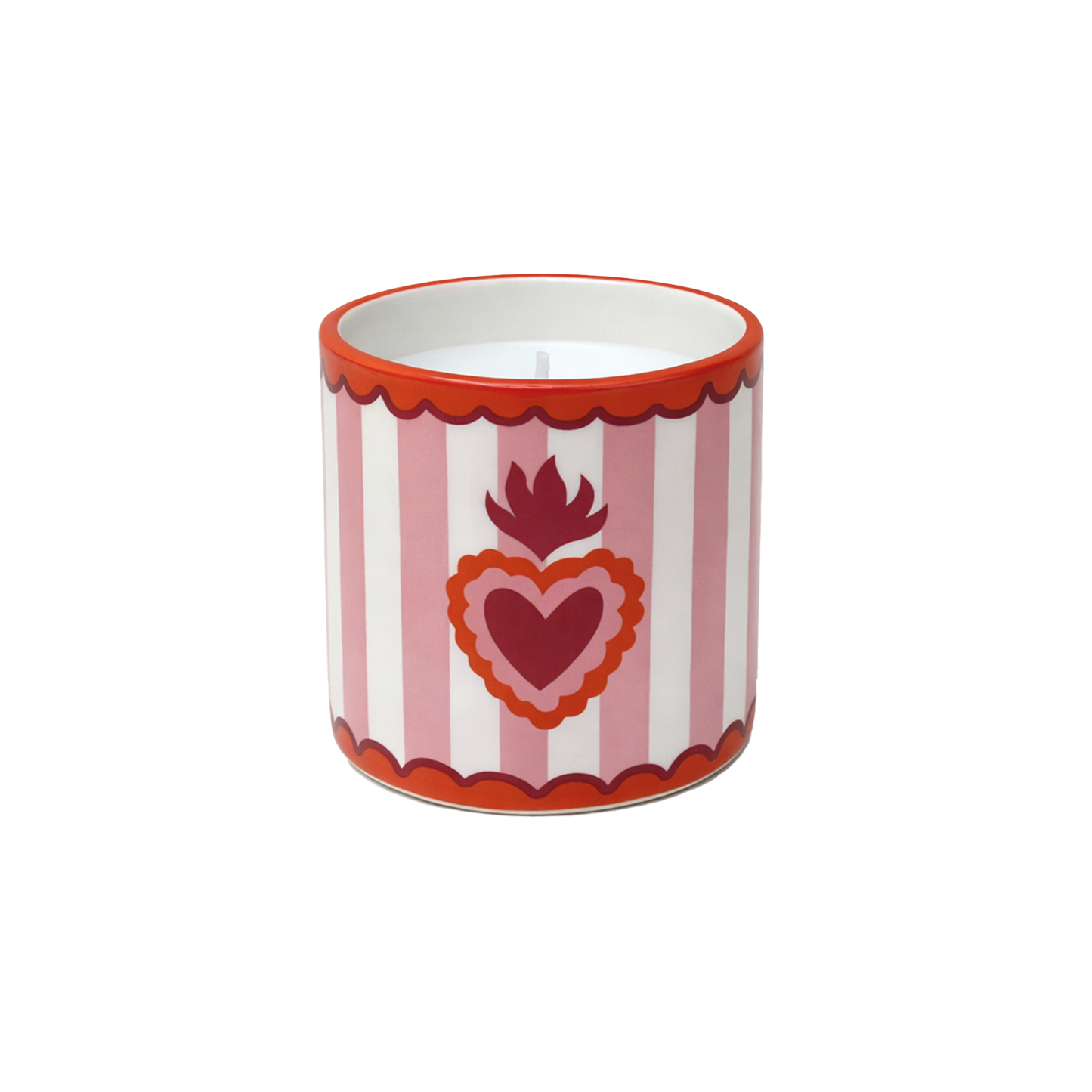 Citronella ex-voto candle, Ø8 × H8 cm