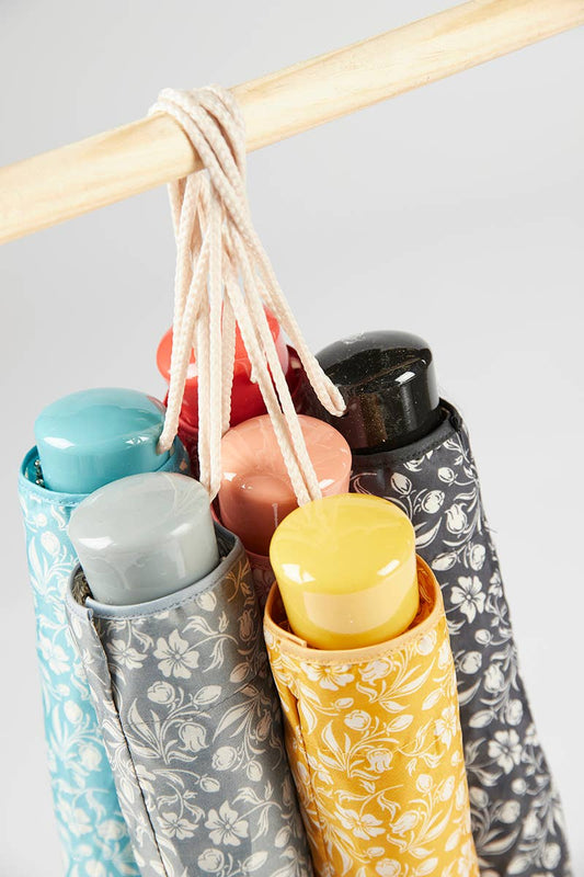 GOTTA Basic sammenleggbar paraply – Flea/Papaver Flowers