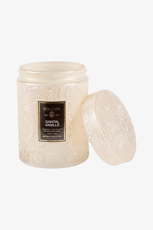 Small Jar Candle, Santal vanille