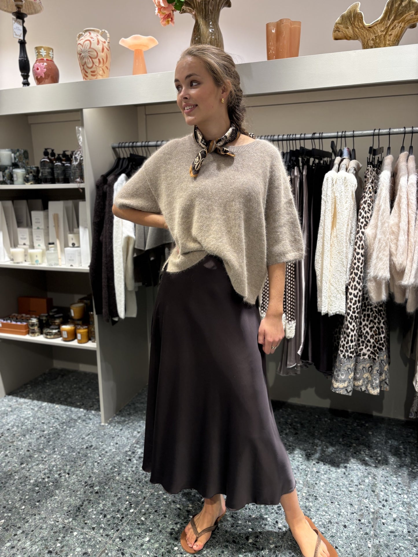 Ane Mone Amira Skirt, Brown