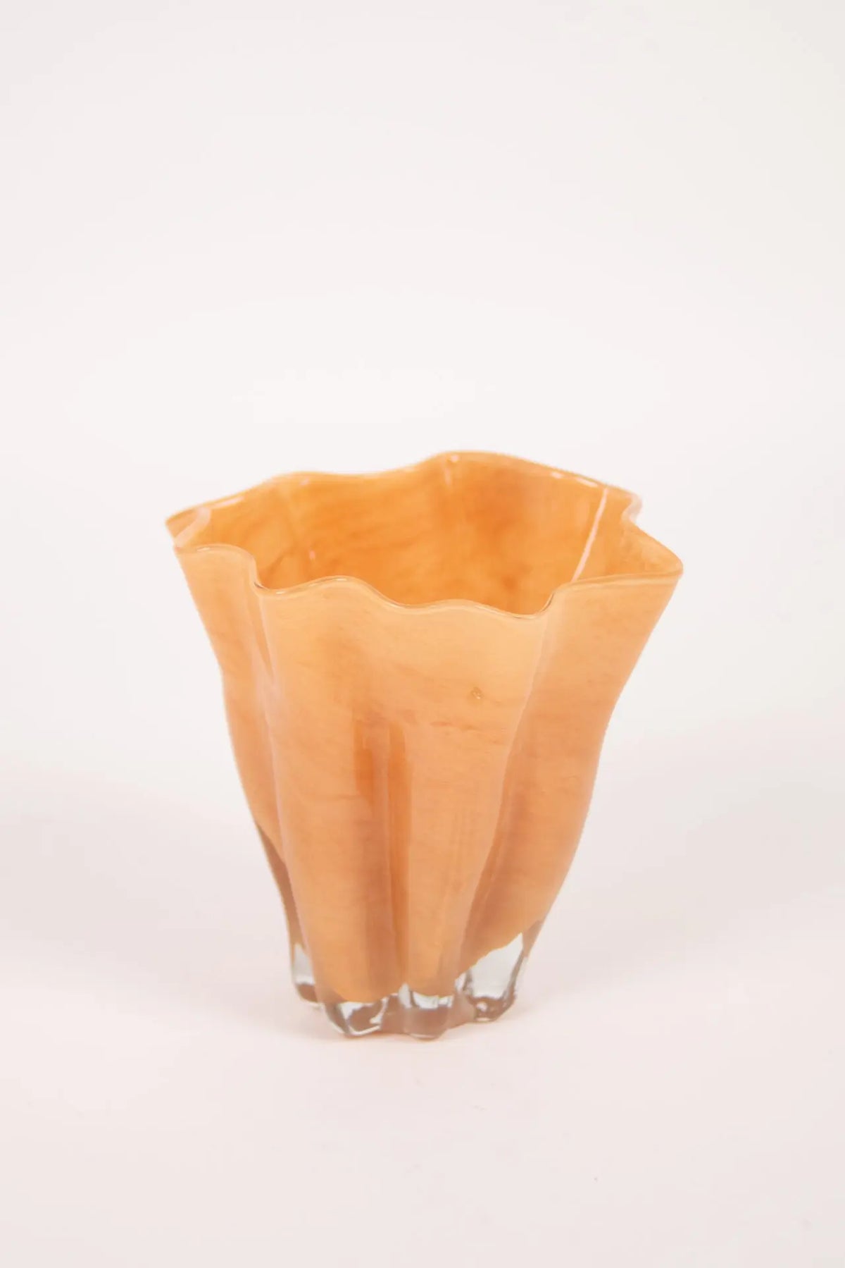 OLSSON & JENSEN Tess vase peach 19,5 cm
