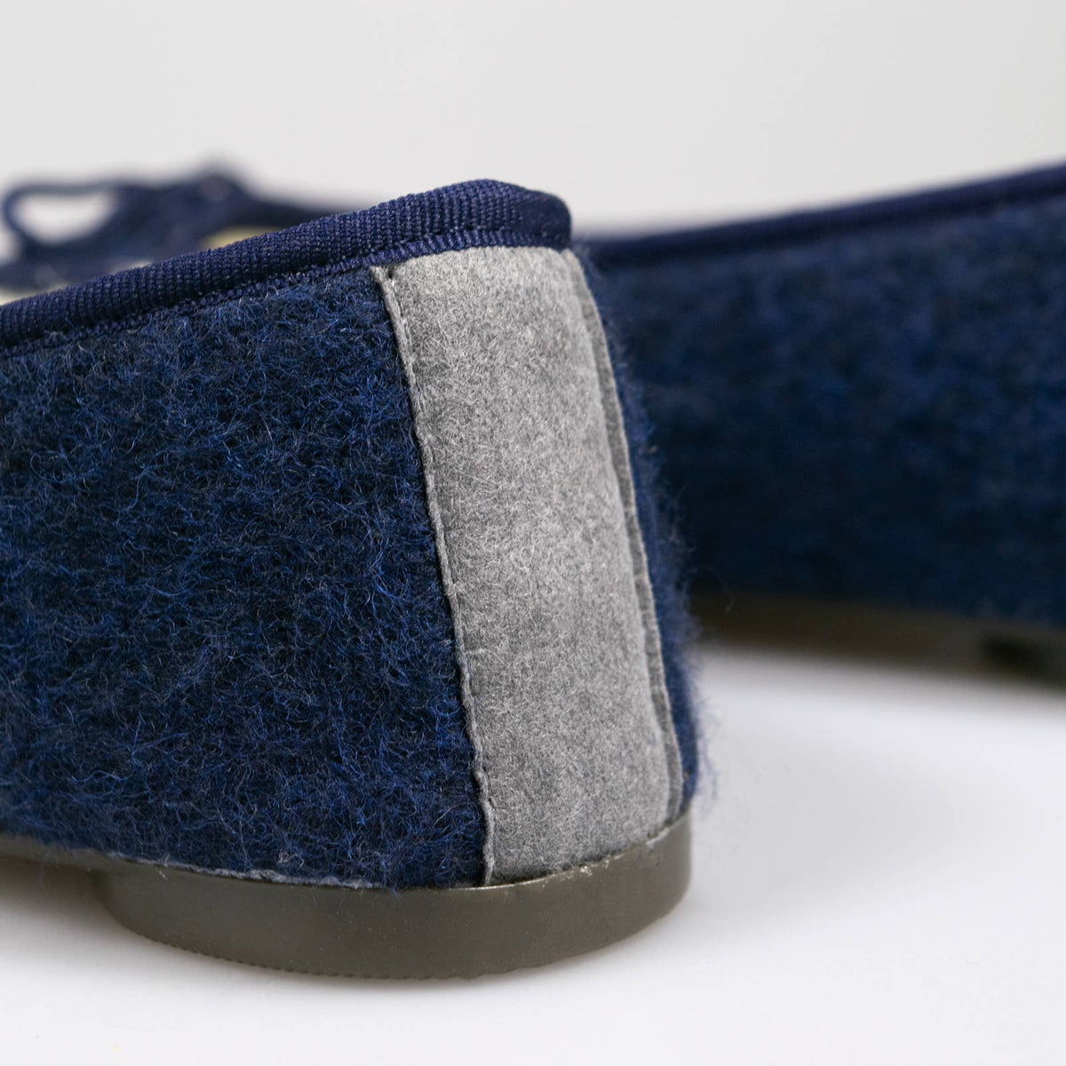 Warm Marino ballerinas shoes to be at home