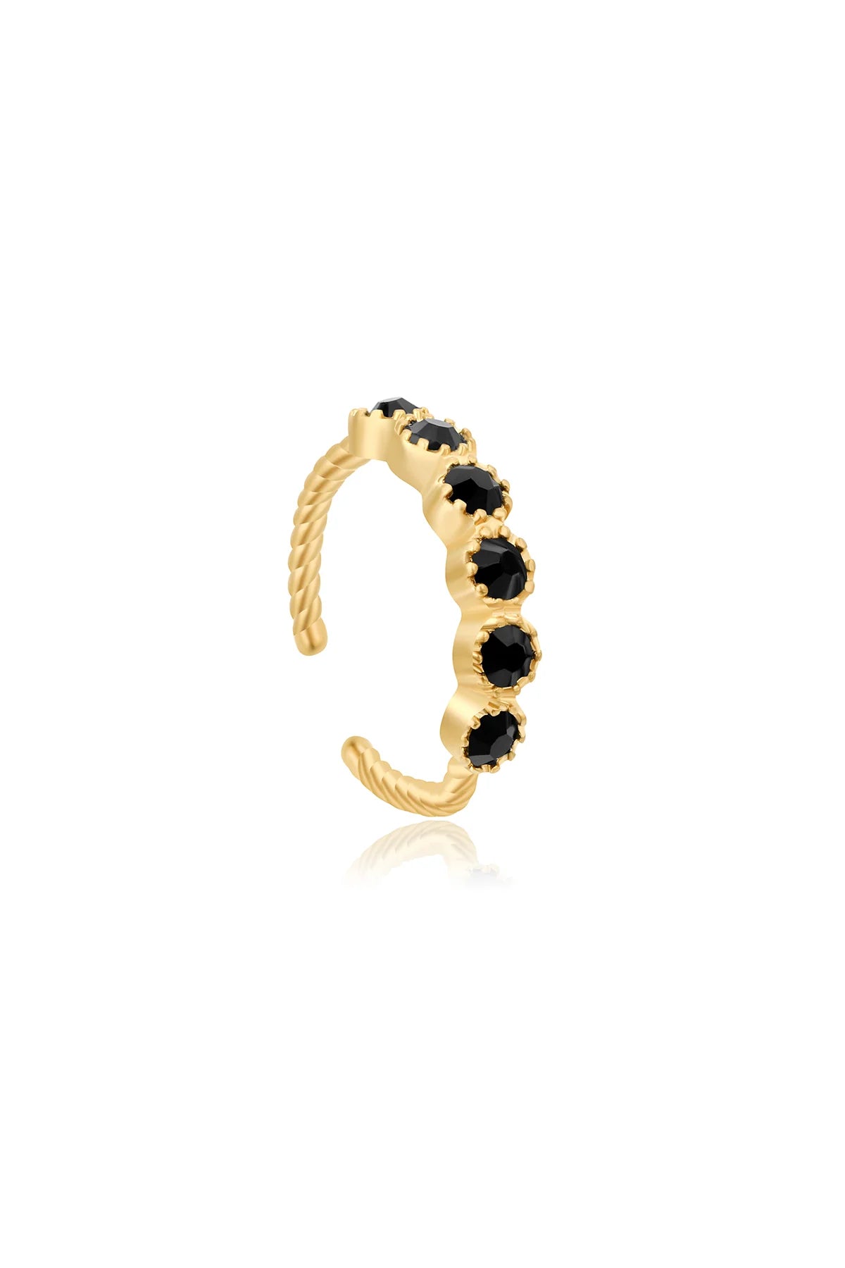 CAMILLA ØHRLING Clara ring, Black