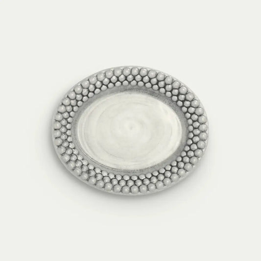 MATEUS Bubbles Plate 20x16cm Grey