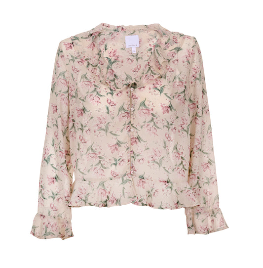 ANE MONE Rio Blouse - Pale Rose