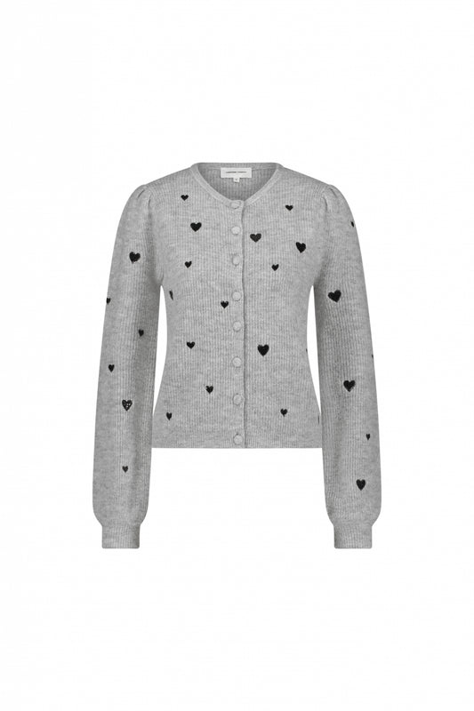 FABIENNE CHAPOT Lidia Cardigan, Grey Melange