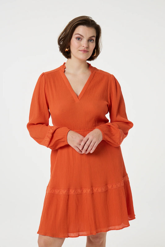 FABIENNE CHAPOT Aruna Kjole, Tangerine