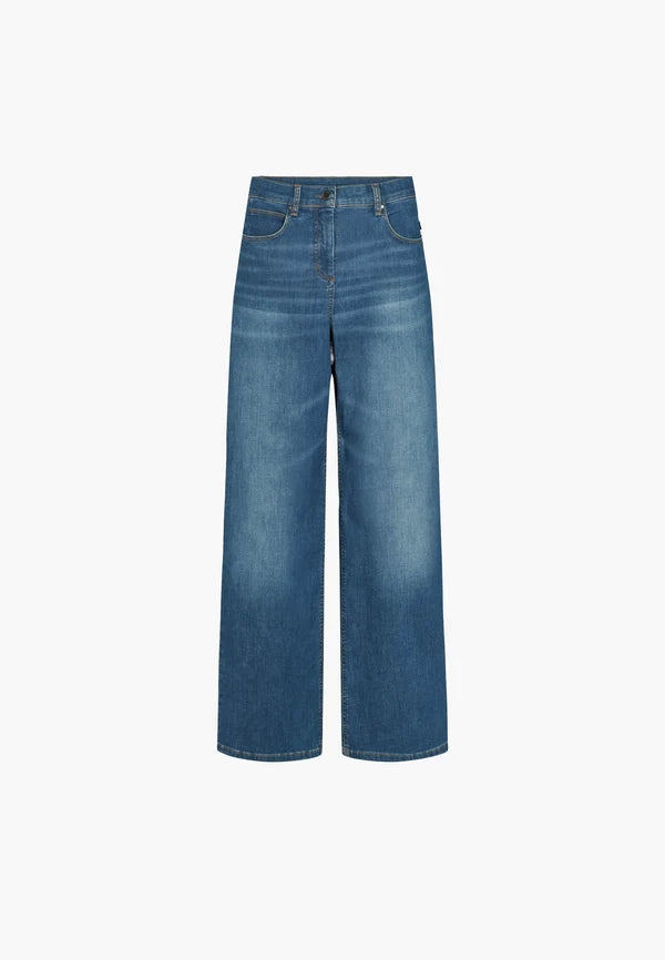 Laurie Carol Loose M/L, Washed Blue Denim