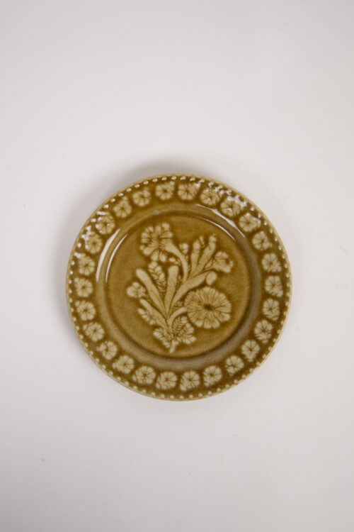 OLSSON & JENSEN Rose tallerken grønn