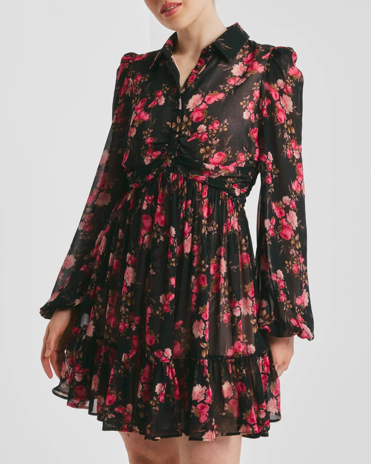 byTimo Georgette Mini Dress