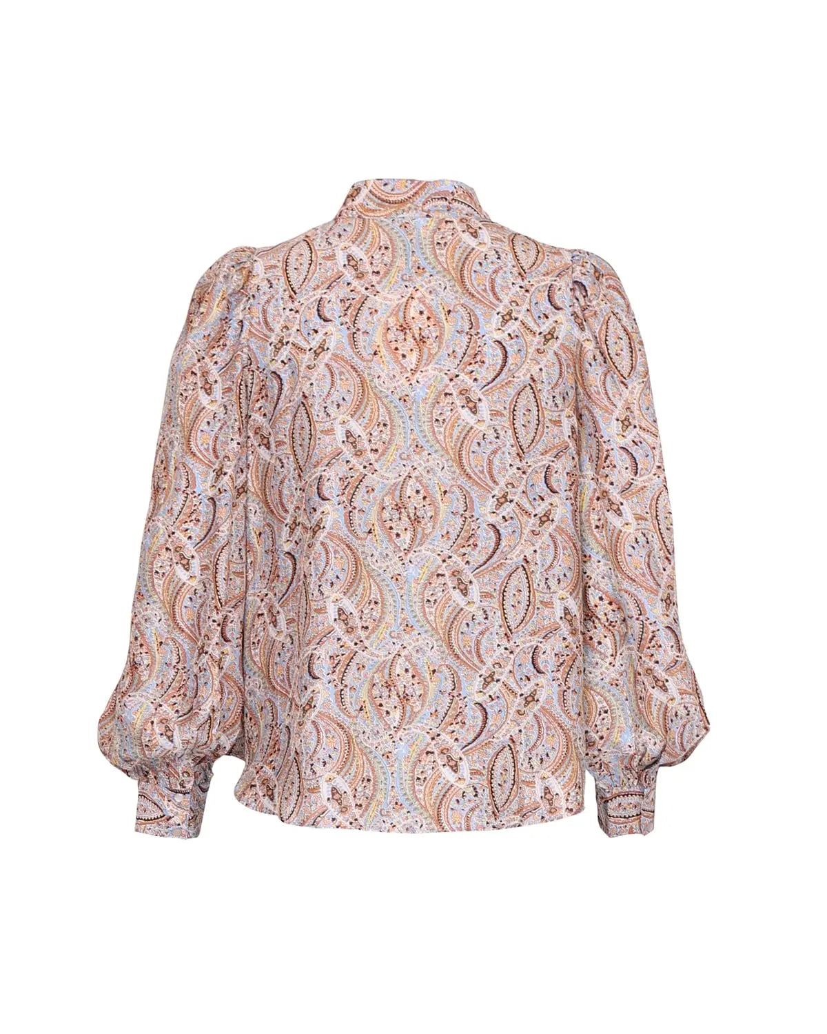 BY TIMO Striped Organza Blouse, Midnight Field